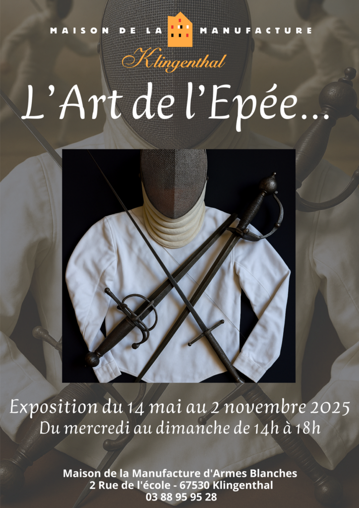 Affiche de l'exposition : L'Art de l'Epée
